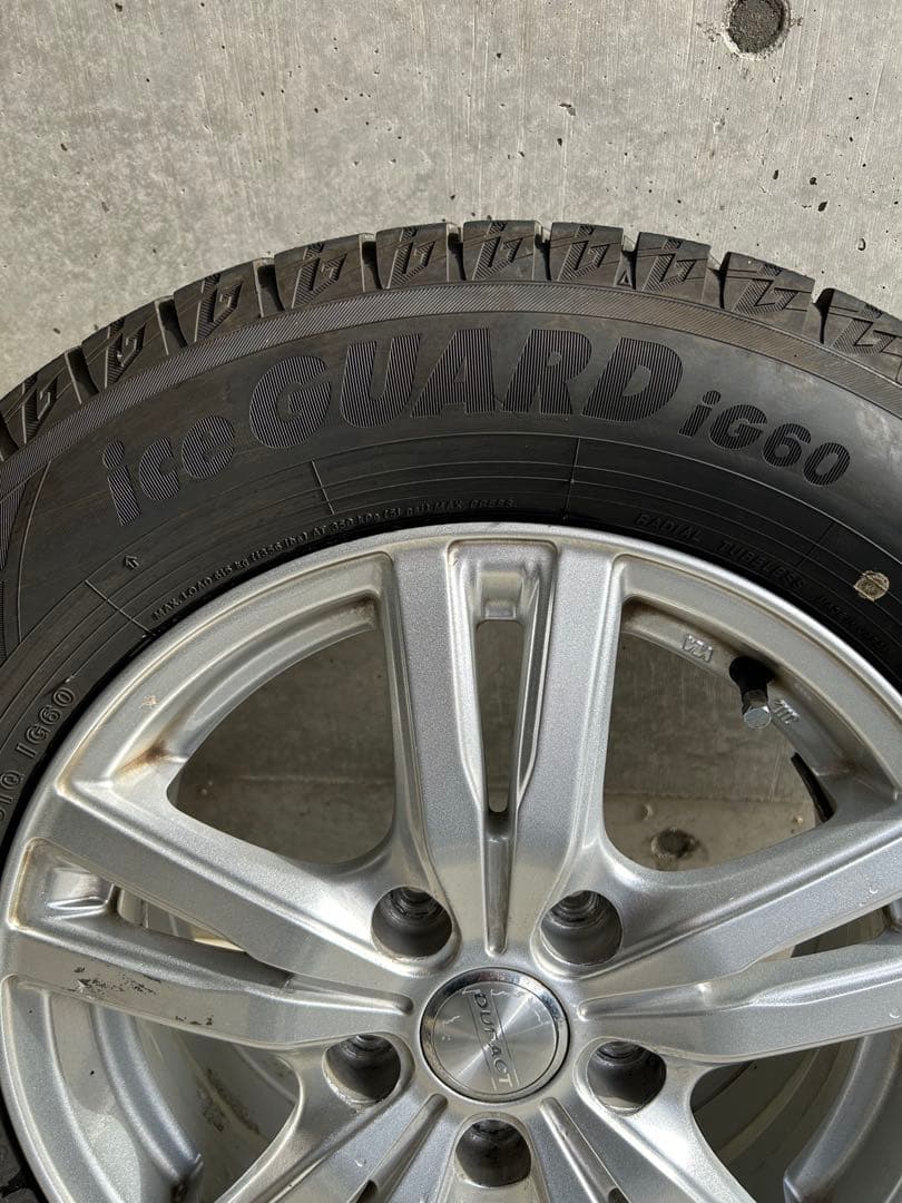 バリ溝！2024製スタッドレス　ヨコハマ195/65R15ホイールセット ４本