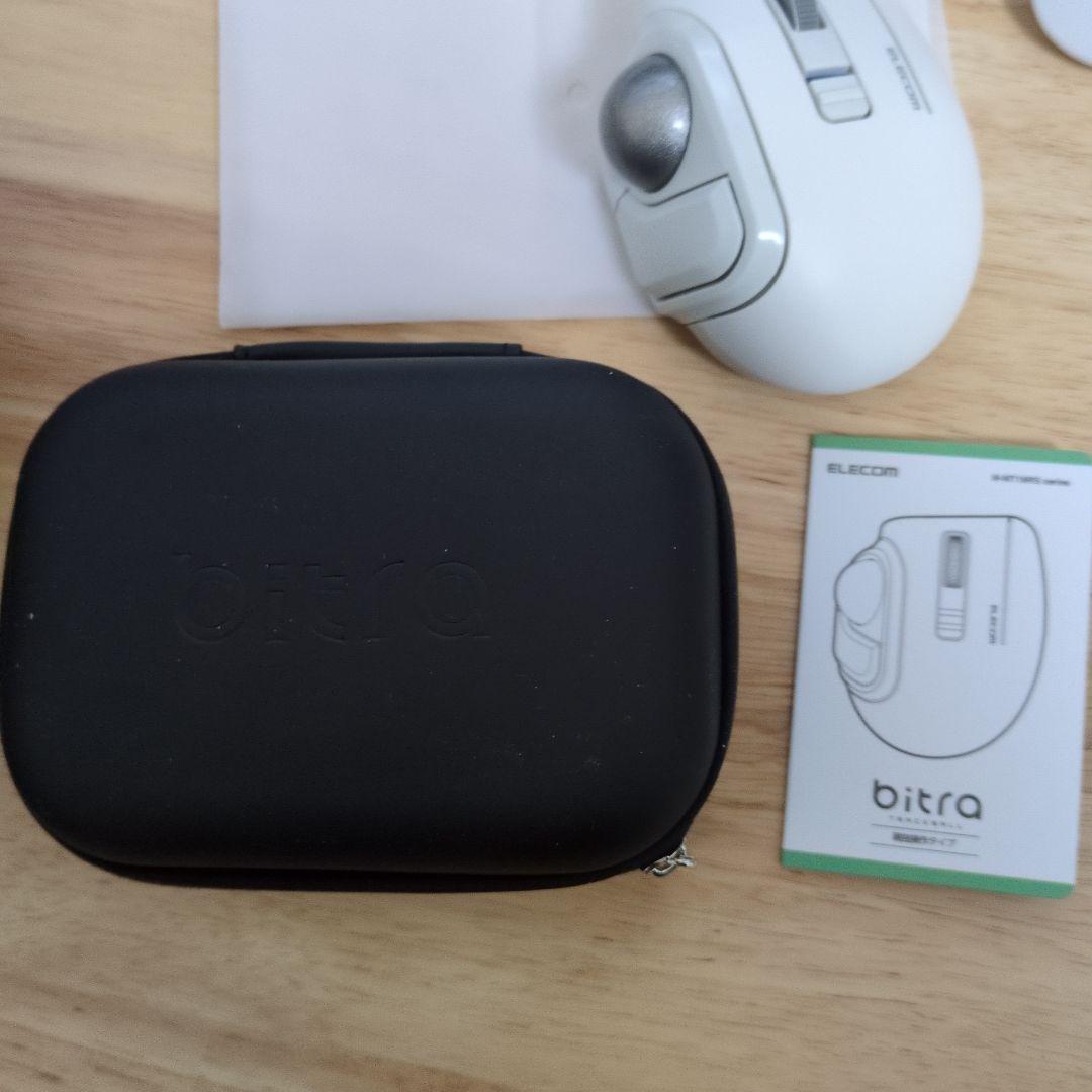 ELECOM bitra トラックボール 白 M-MT1MRSWH