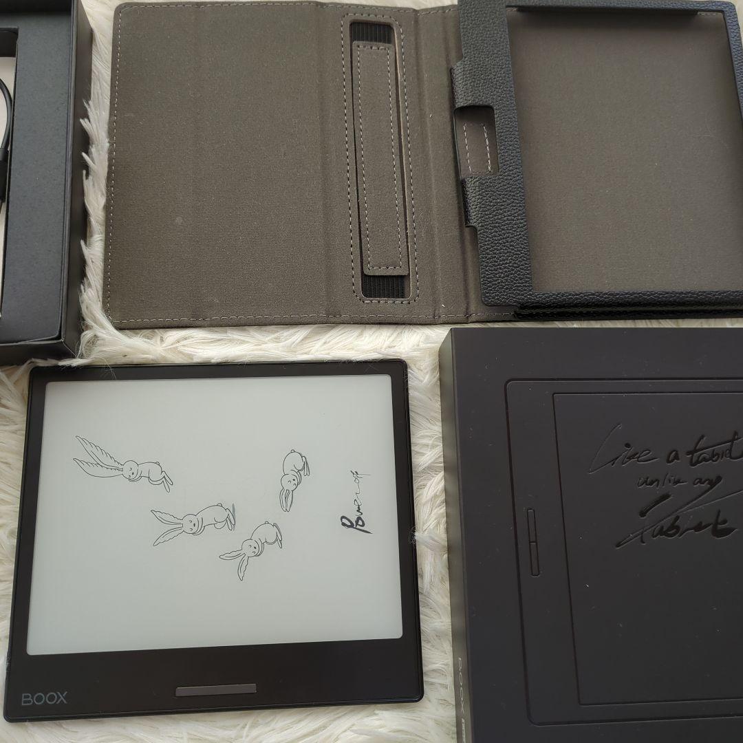 【美品】ONYX BOOX Leaf2 ブラック（ケース付き）電子書籍リーダー