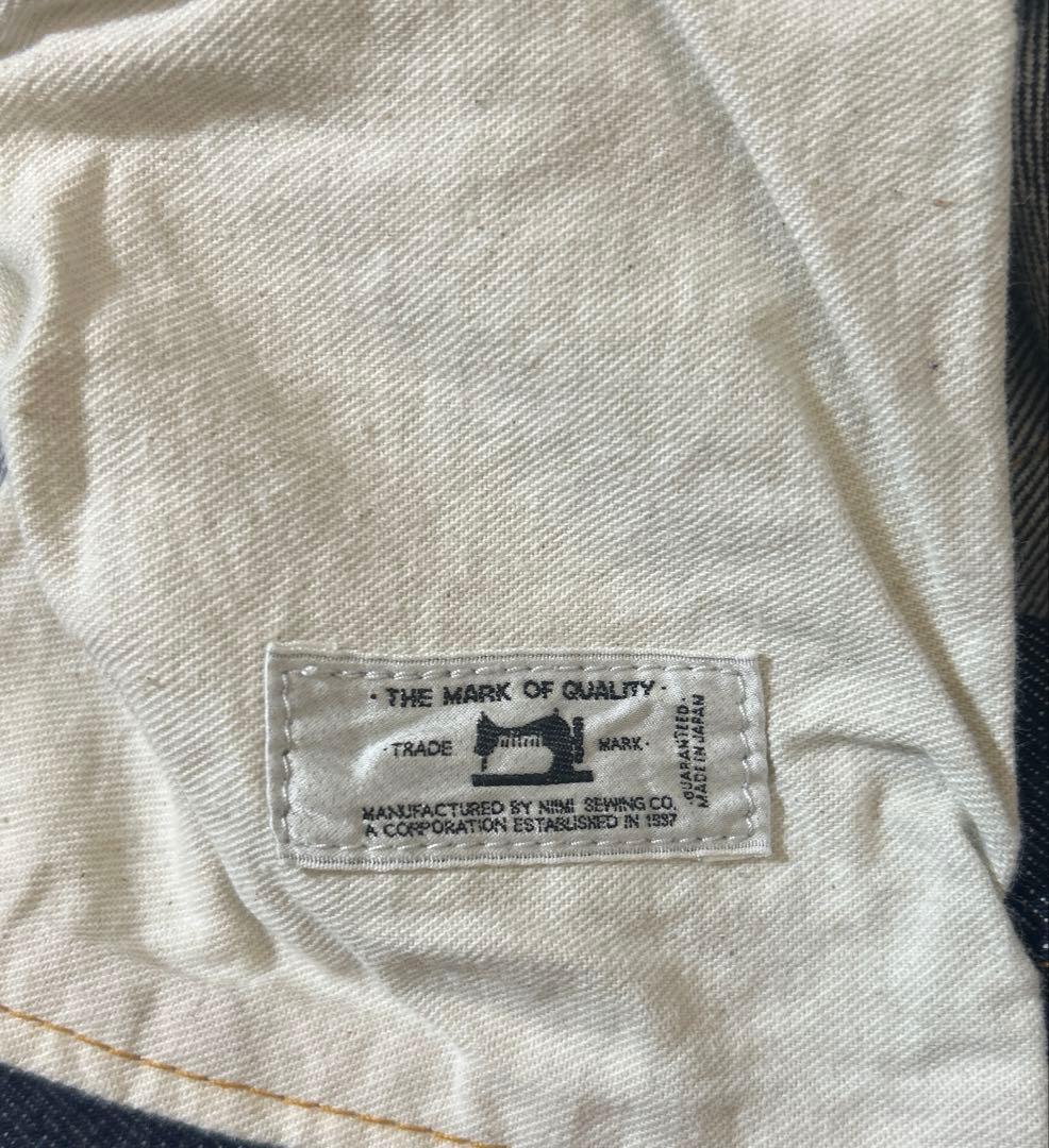 RESOLUTE リゾルト　710 デニムパンツ　W34L28 濃紺