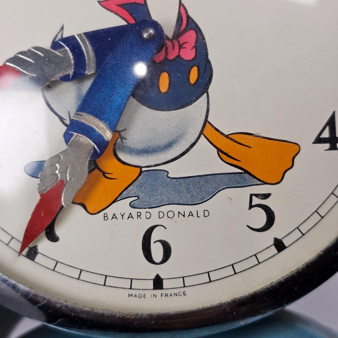 【希少】 ディズニー公式 ヴィンテージ クロック 首振りギミック