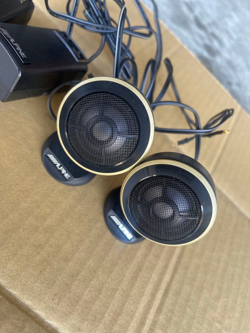 ALPINE ツィーター　xシリーズ　ネットワーク付