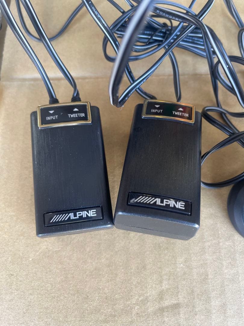 ALPINE ツィーター　xシリーズ　ネットワーク付