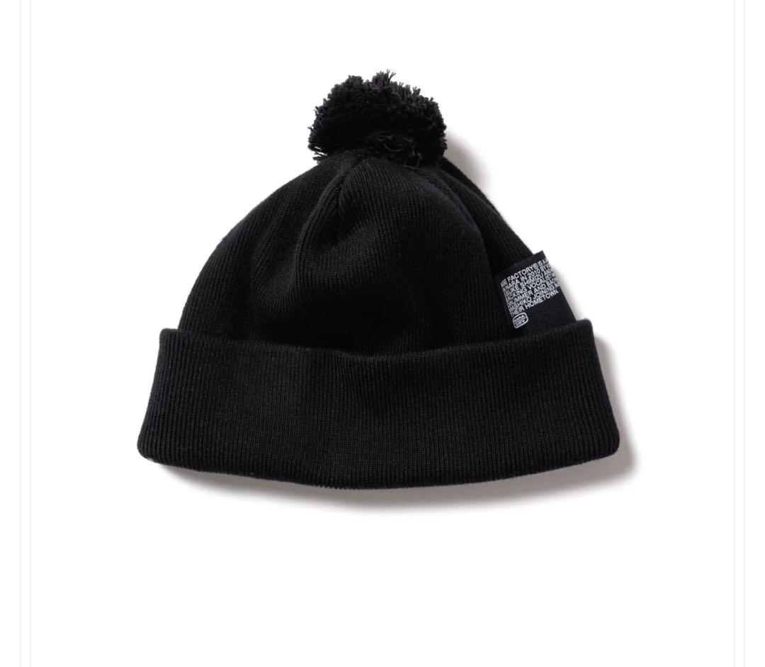 Age Factory x CPG KNIT CAP ニット帽ブラック