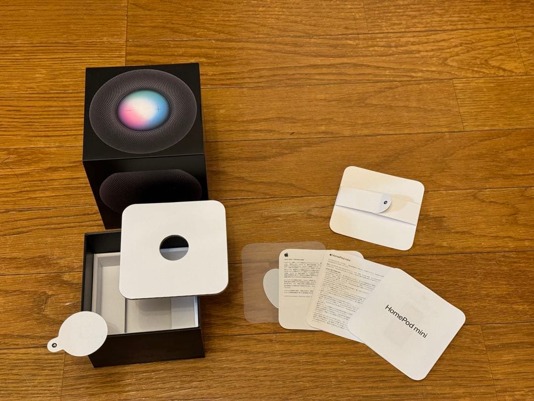 Apple Pod mini 黒 USB-C充電器付き