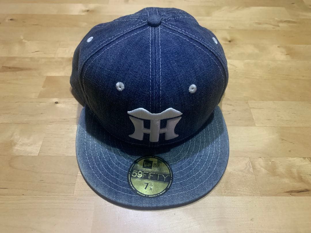 阪神タイガース　 New Era 59FIFTY デニムキャップ 7 8/5