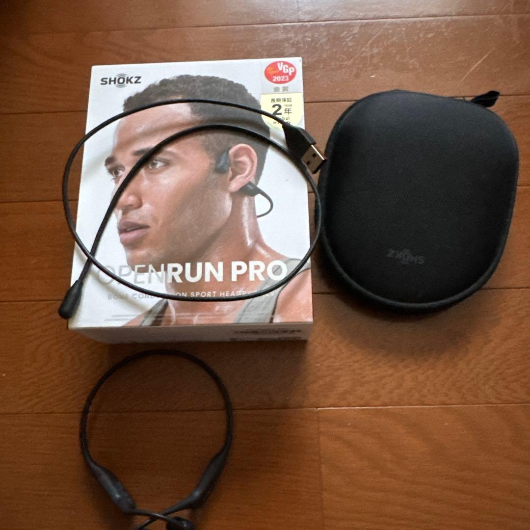 SHOKZ OpenRun Pro ワイヤレス骨伝導イヤホン S810