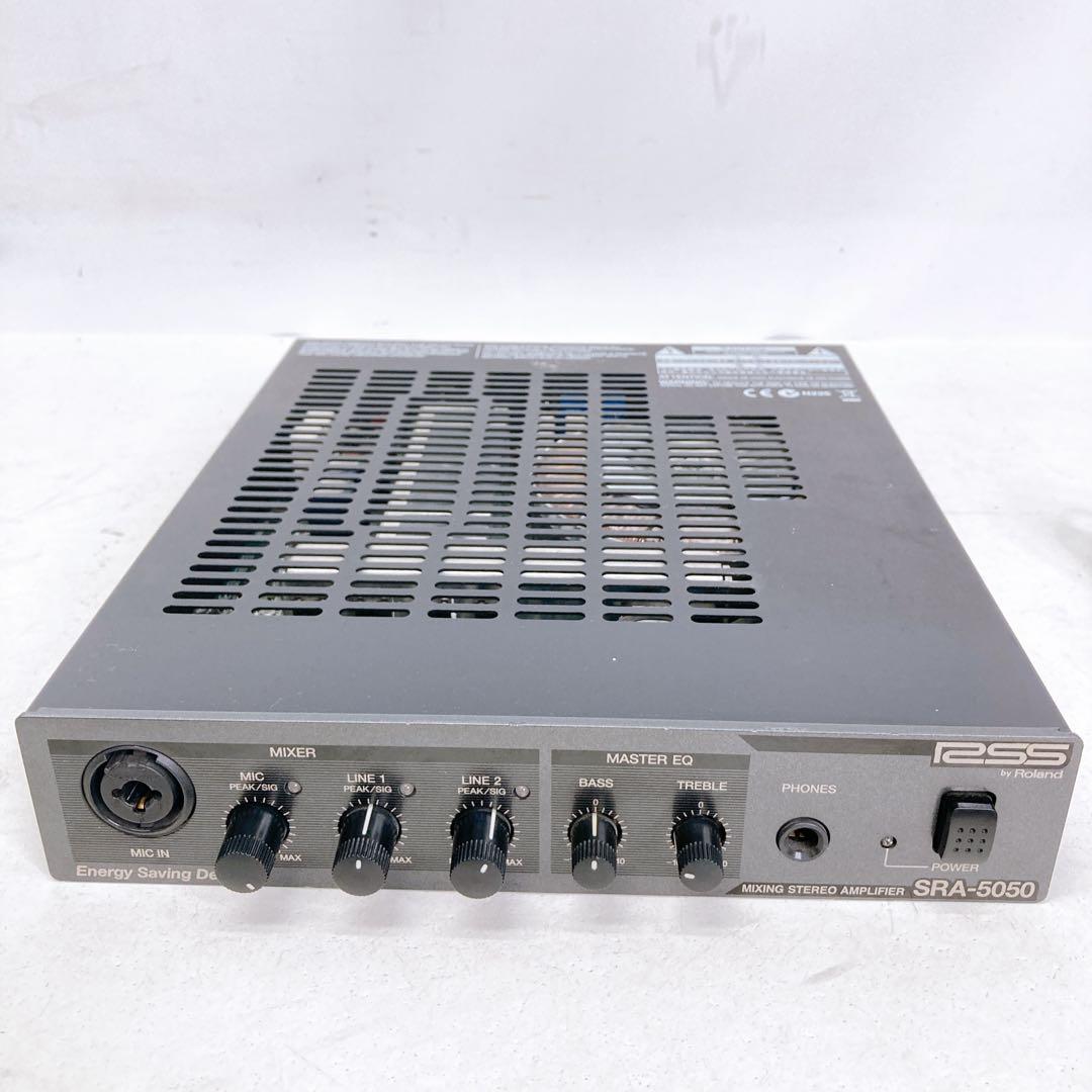 Roland SRA-5050 ミキシングステレオアンプ　A048