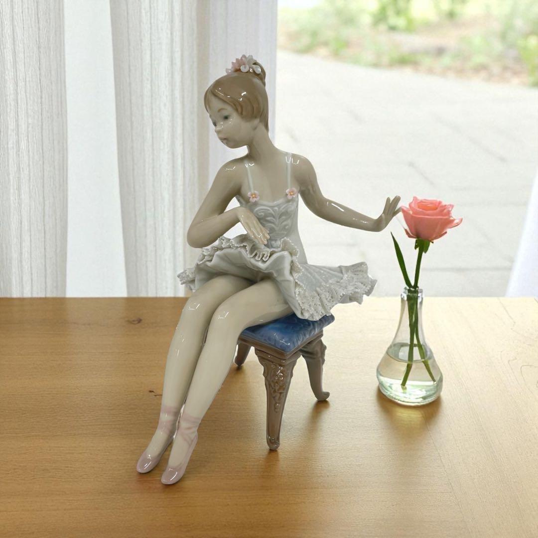 LLADRO リヤドロ　出番前のおさらい　バレリーナ リサイタル