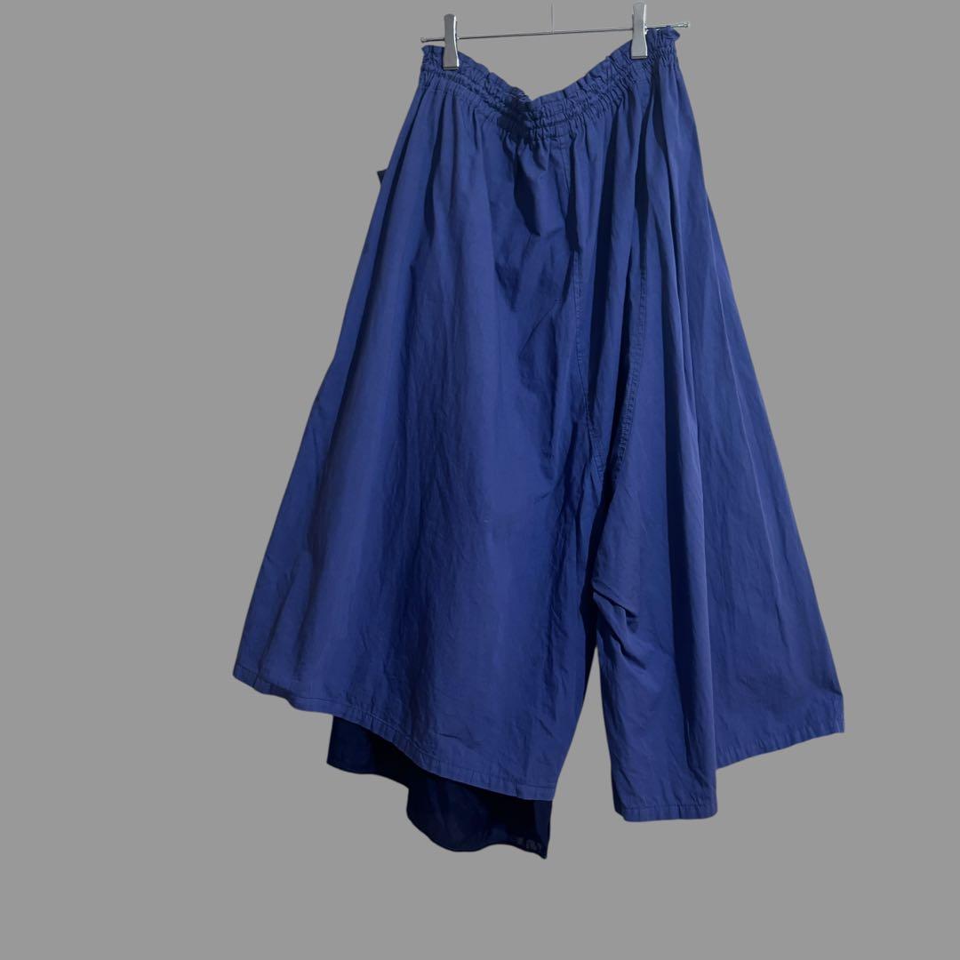 2018年春夏Y'sアシンメトリーサルエルパンツ　ワイズ　ヨウジヤマモト