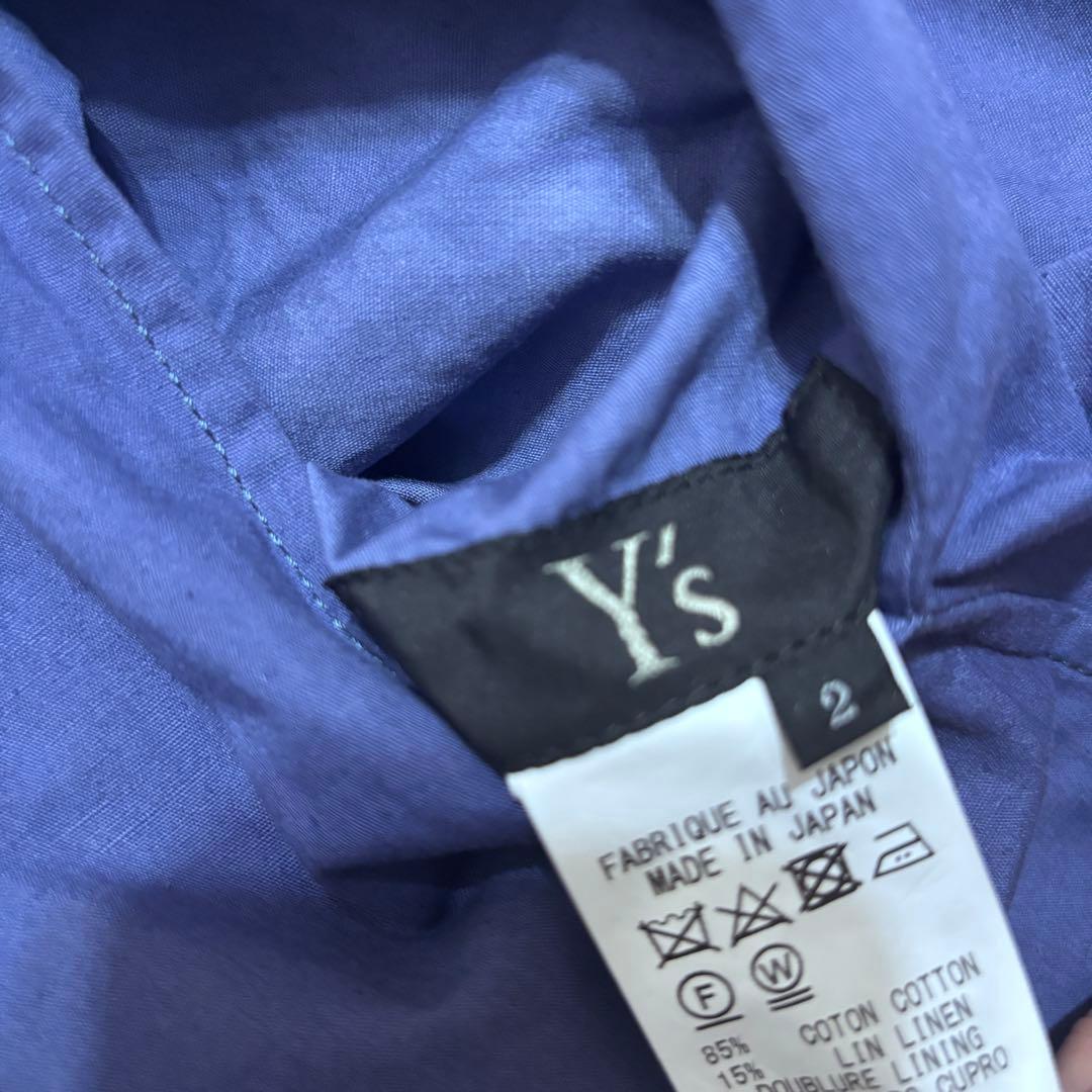 2018年春夏Y'sアシンメトリーサルエルパンツ　ワイズ　ヨウジヤマモト