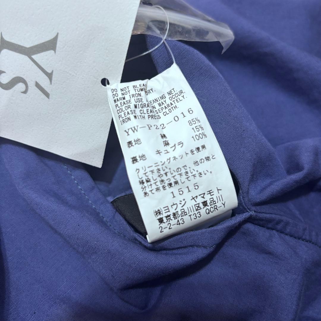 2018年春夏Y'sアシンメトリーサルエルパンツ　ワイズ　ヨウジヤマモト