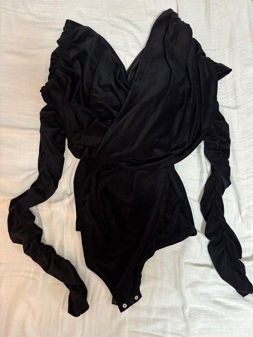 【FETICO】GATHERD BODYSUIT