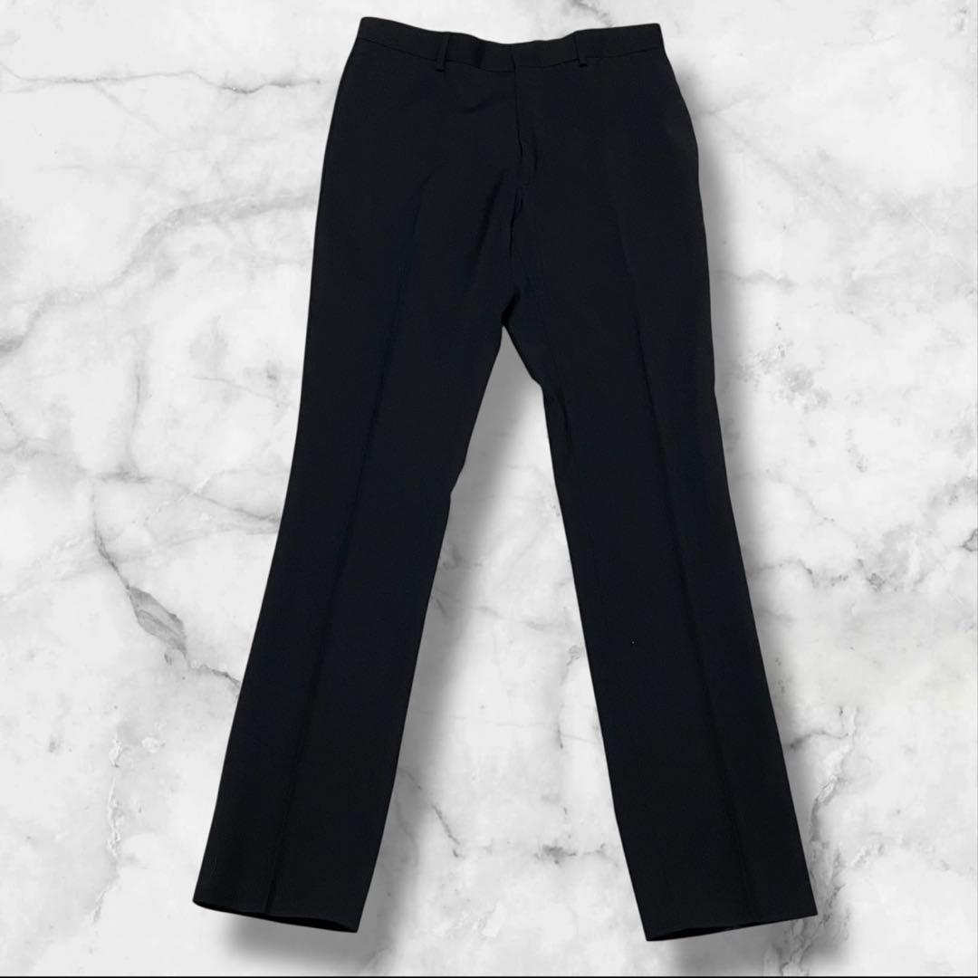 ディオール オム スラックス パンツ ブラック Mサイズ相当 メンズ