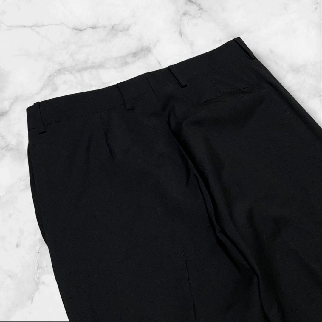 ディオール オム スラックス パンツ ブラック Mサイズ相当 メンズ