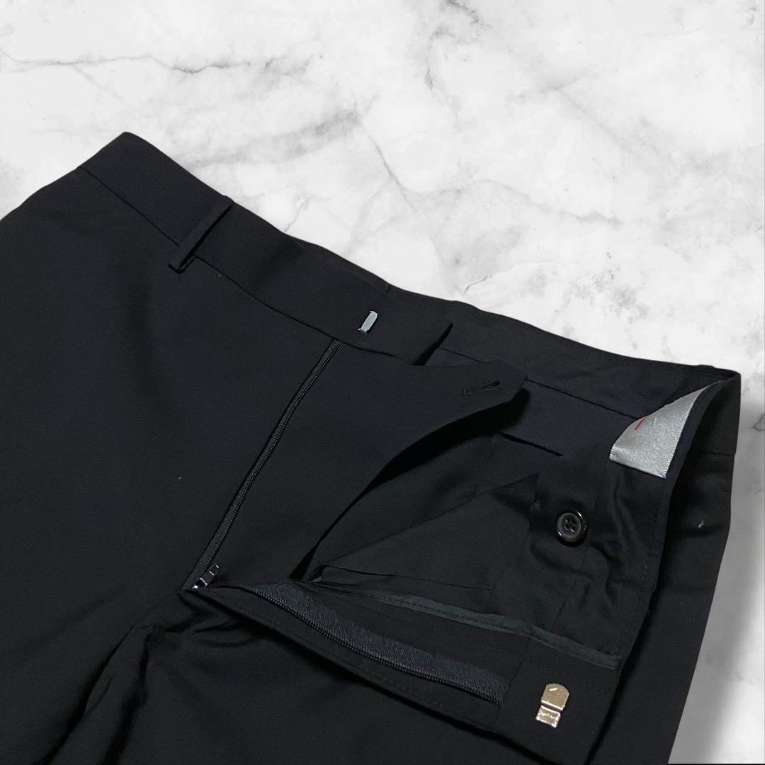 ディオール オム スラックス パンツ ブラック Mサイズ相当 メンズ