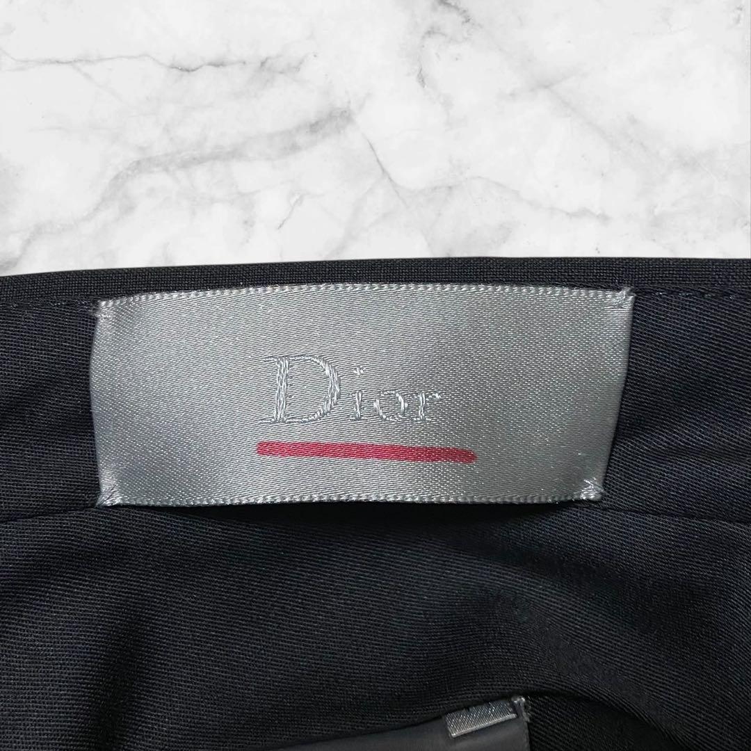 ディオール オム スラックス パンツ ブラック Mサイズ相当 メンズ