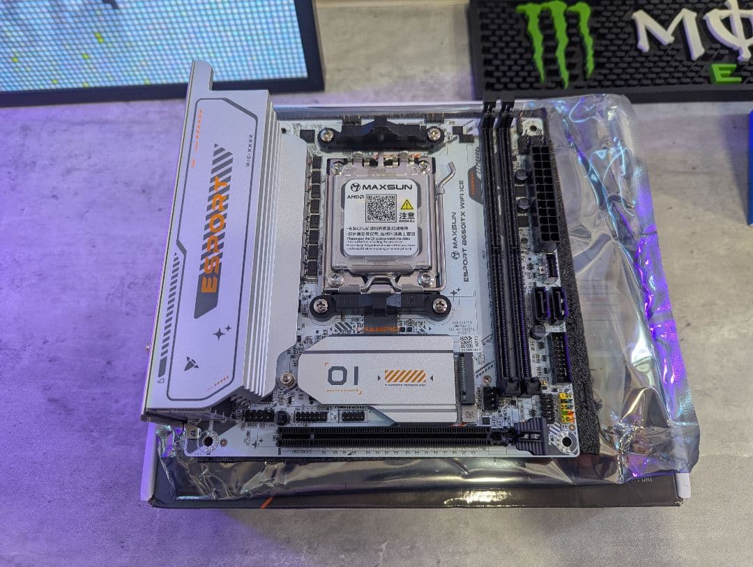 マザーボード MAXSUN B650 ESPORT ITX ICE