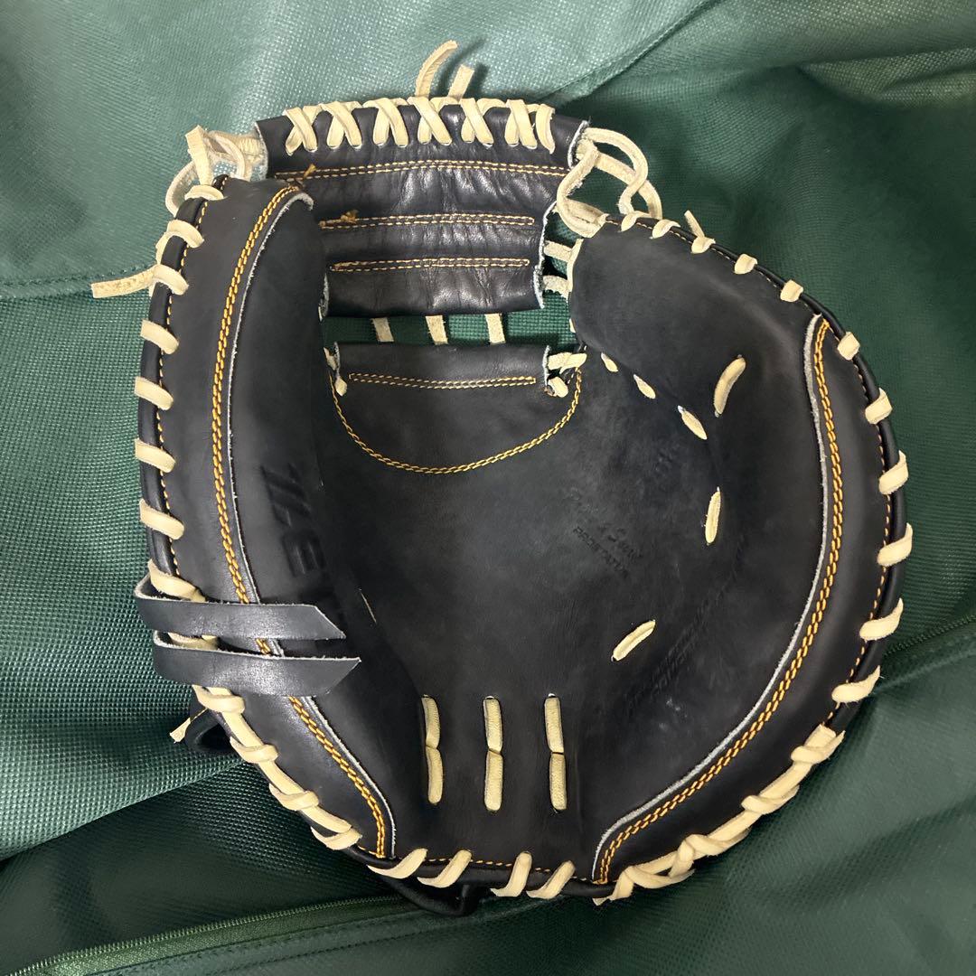 ZETT 軟式野球グローブ 黒　プロステイタス