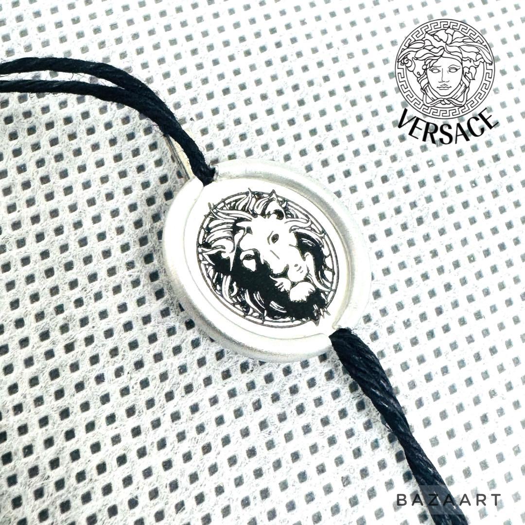 VERSACE ヴェルサーチ ライオン キーリング キーホルダー ゴールド 美品