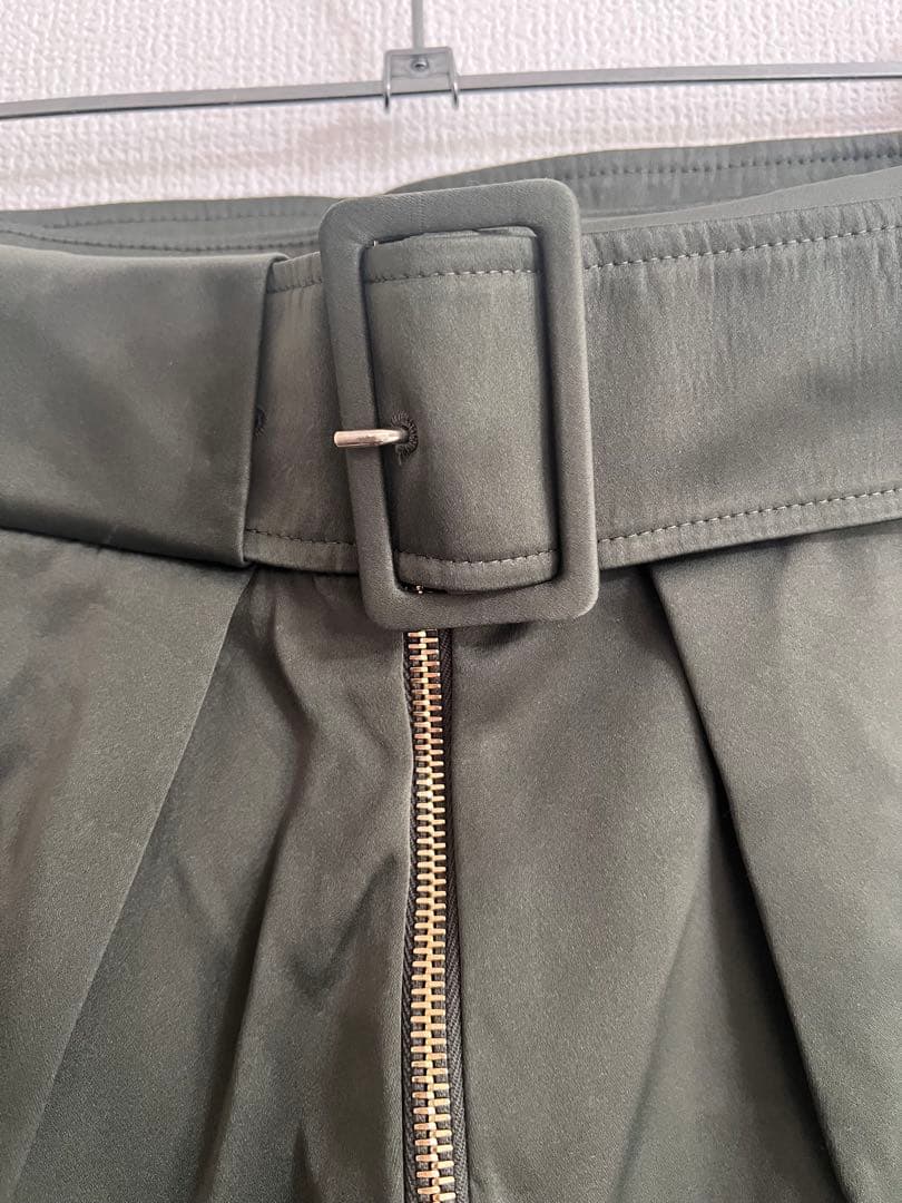 PATOU ベルト付き　ミニスカート