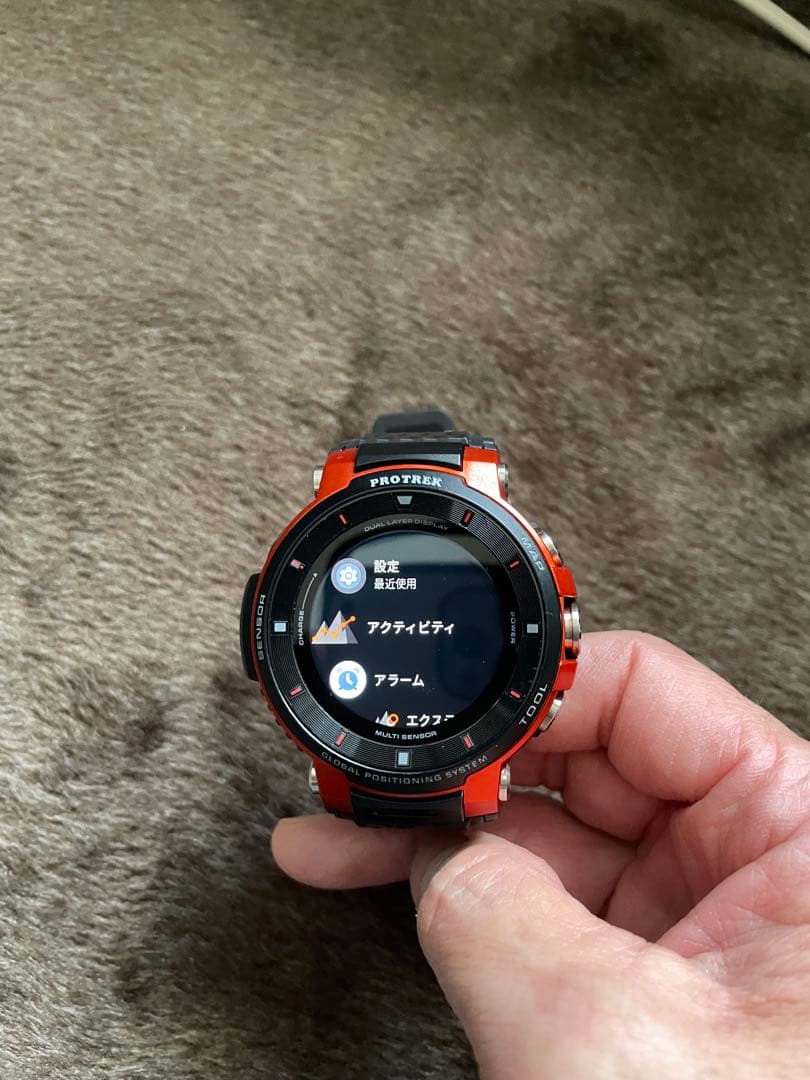 CASIO PRO TREK Smart WSD-F30-RG オレンジ