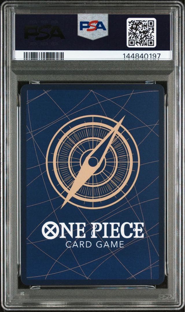 ONE PIECE バギー 金背景 3周年記念カード PSA10