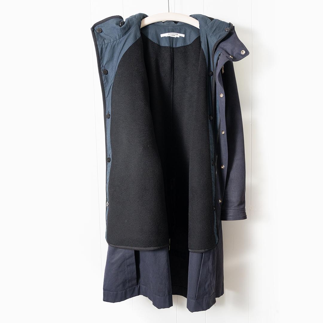 ANSNAM MODELIST Mods Coat モッズコート ネイビー