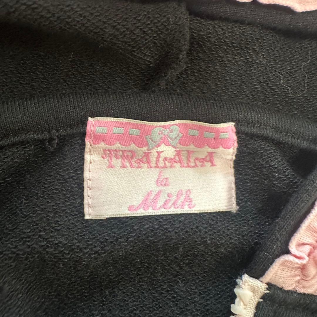 00s y2k 平成姫ギャル TRALALA パーカー フリル リボン 女の子