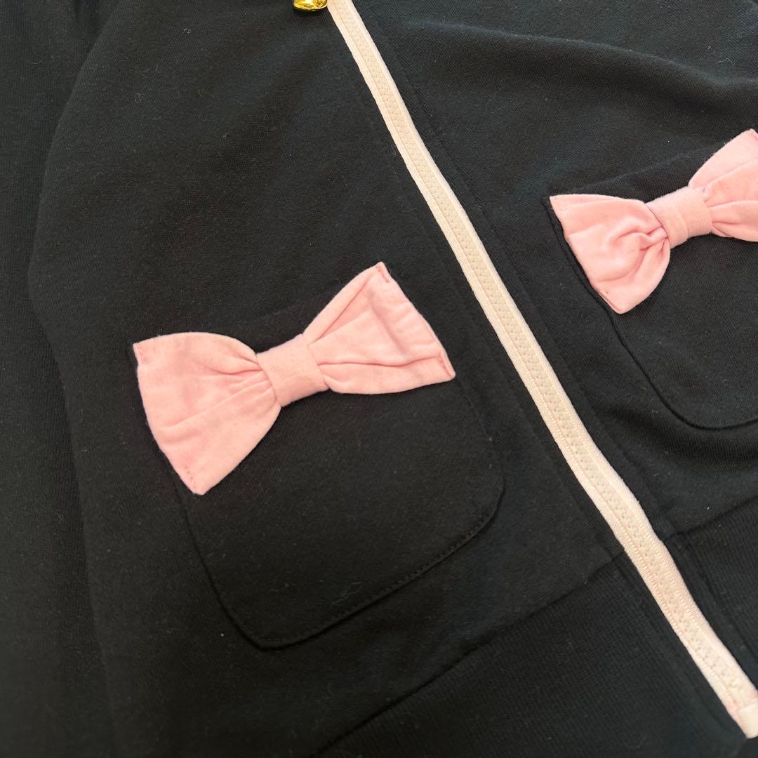 00s y2k 平成姫ギャル TRALALA パーカー フリル リボン 女の子