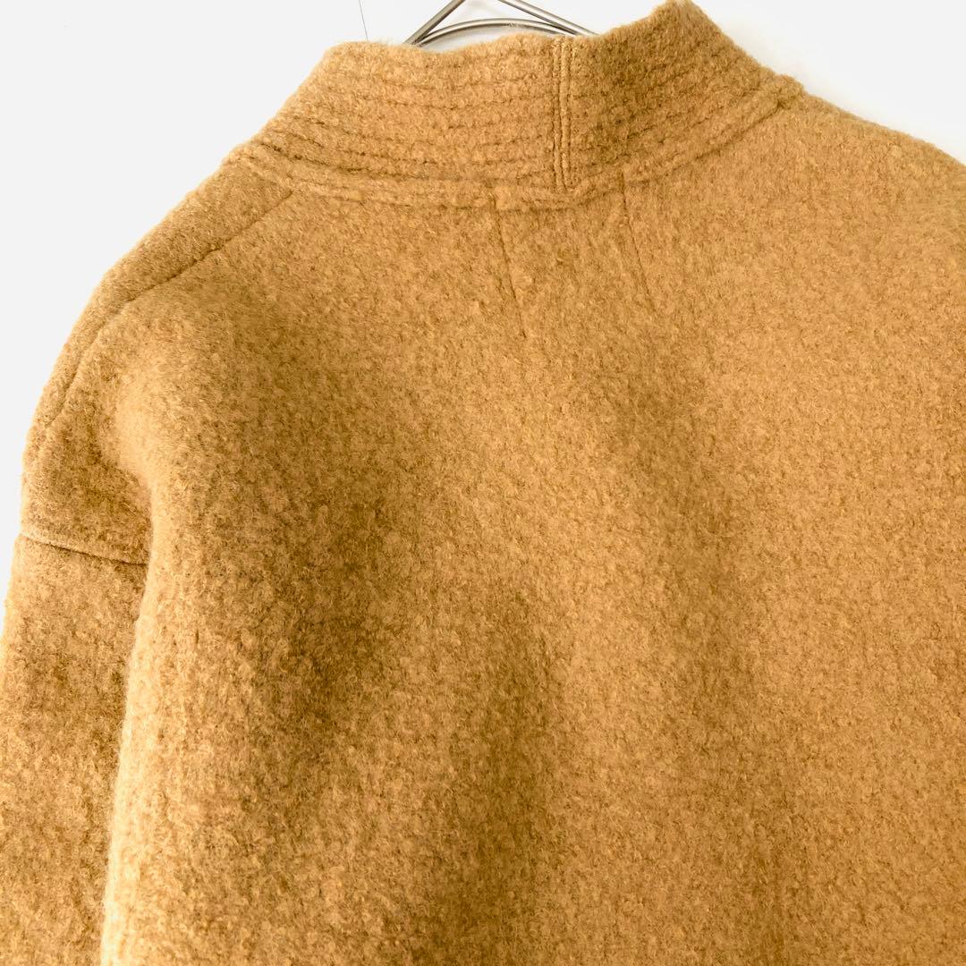 新品タグ付✨️23AW セブンテン　メルトンウール　2wayカーディガン　S