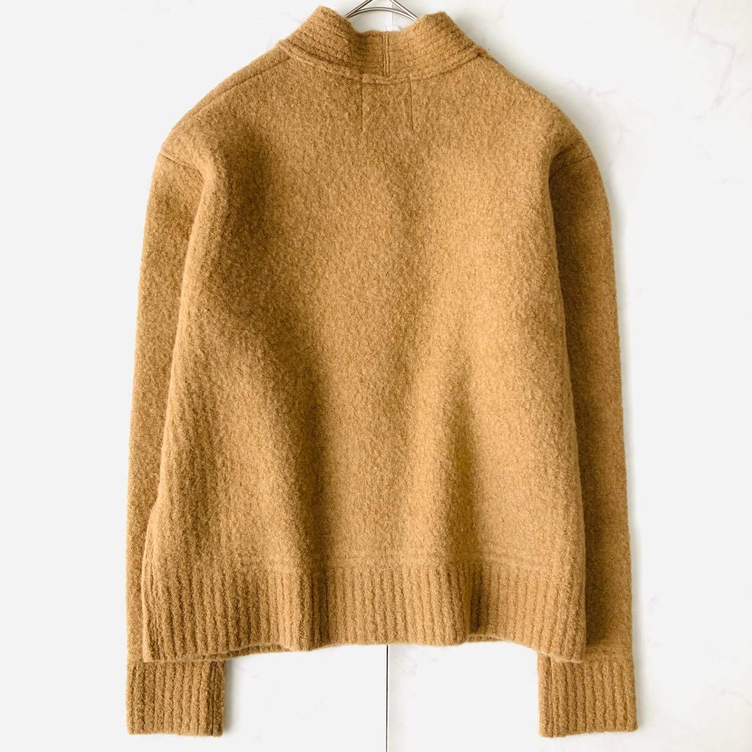 新品タグ付✨️23AW セブンテン　メルトンウール　2wayカーディガン　S