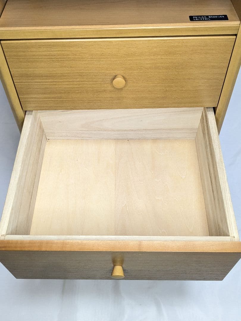 美品 カリモク Karimoku 電話台 FAX台 花台 キャビネット レンジ台