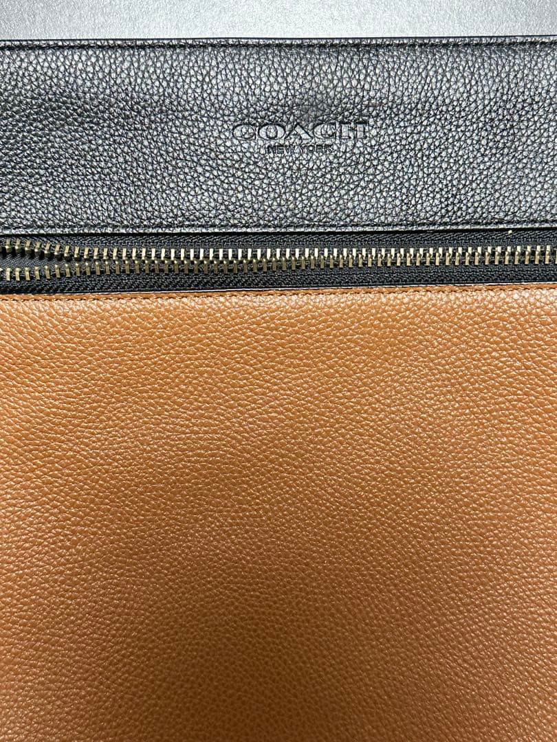 【COACH】 バワリー ショルダーバッグ ブラウン/ブラック ユニセックス