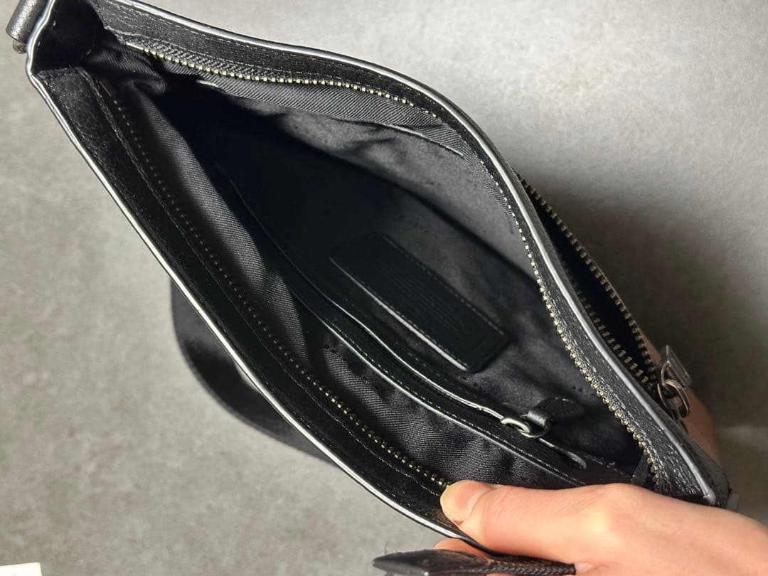 【COACH】 バワリー ショルダーバッグ ブラウン/ブラック ユニセックス