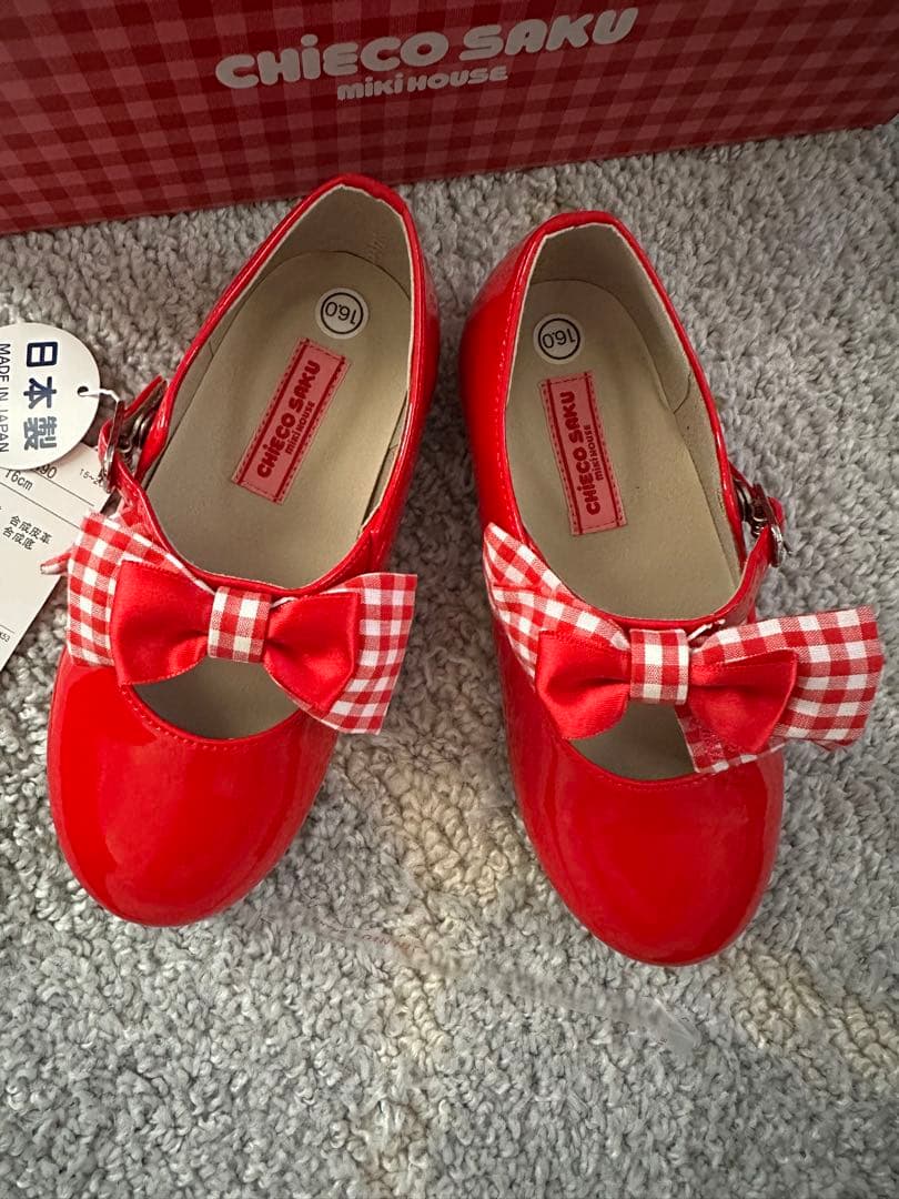 ミキハウスCHIECO SAKU シューズ　16cm