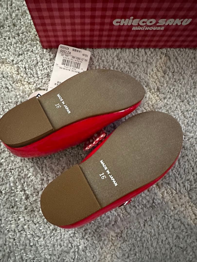 ミキハウスCHIECO SAKU シューズ　16cm