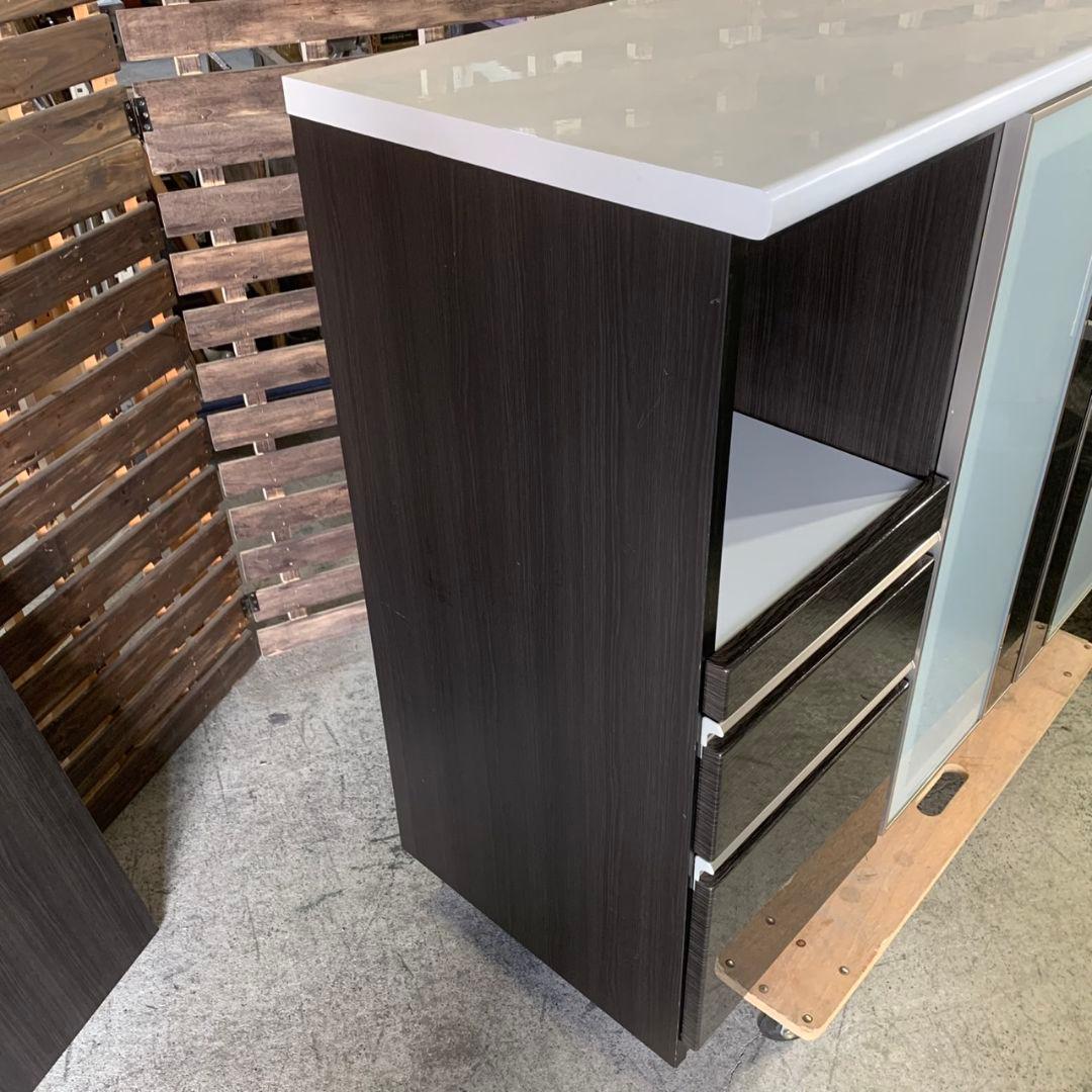 I874\" NITORI カウンターボスティア W1250㎜ BK ブラック