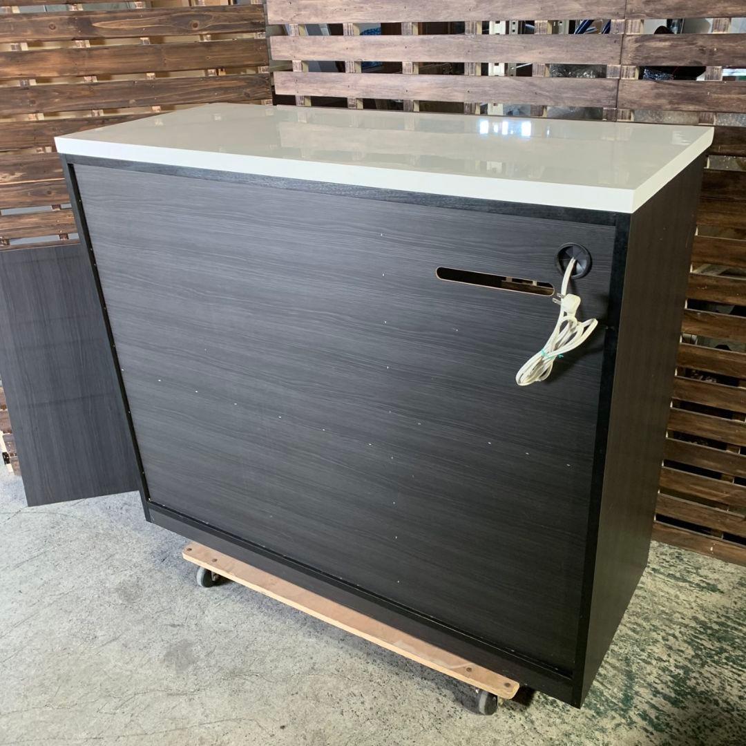 I874\" NITORI カウンターボスティア W1250㎜ BK ブラック