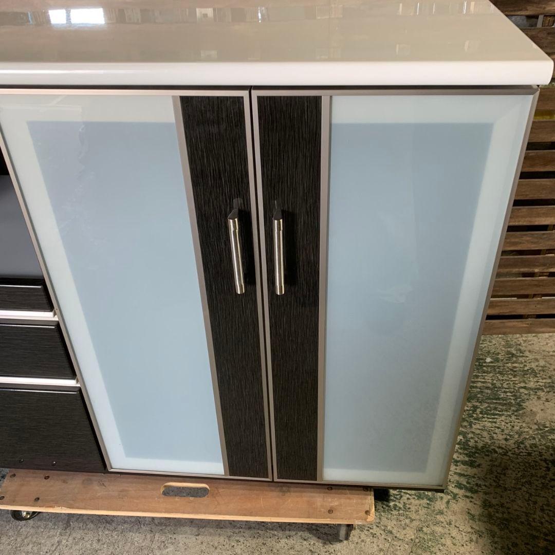 I874\" NITORI カウンターボスティア W1250㎜ BK ブラック