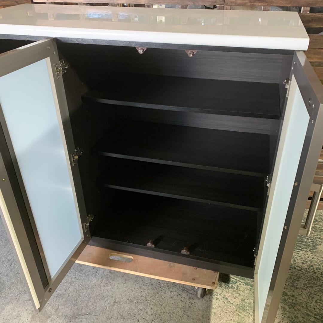 I874\" NITORI カウンターボスティア W1250㎜ BK ブラック