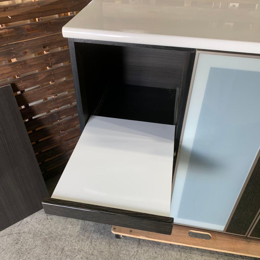 I874\" NITORI カウンターボスティア W1250㎜ BK ブラック