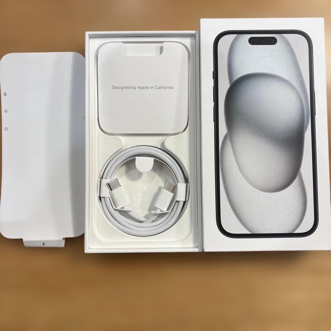 【美品】iPhone15 128GB ブラック SIMフリー バッテリー91%