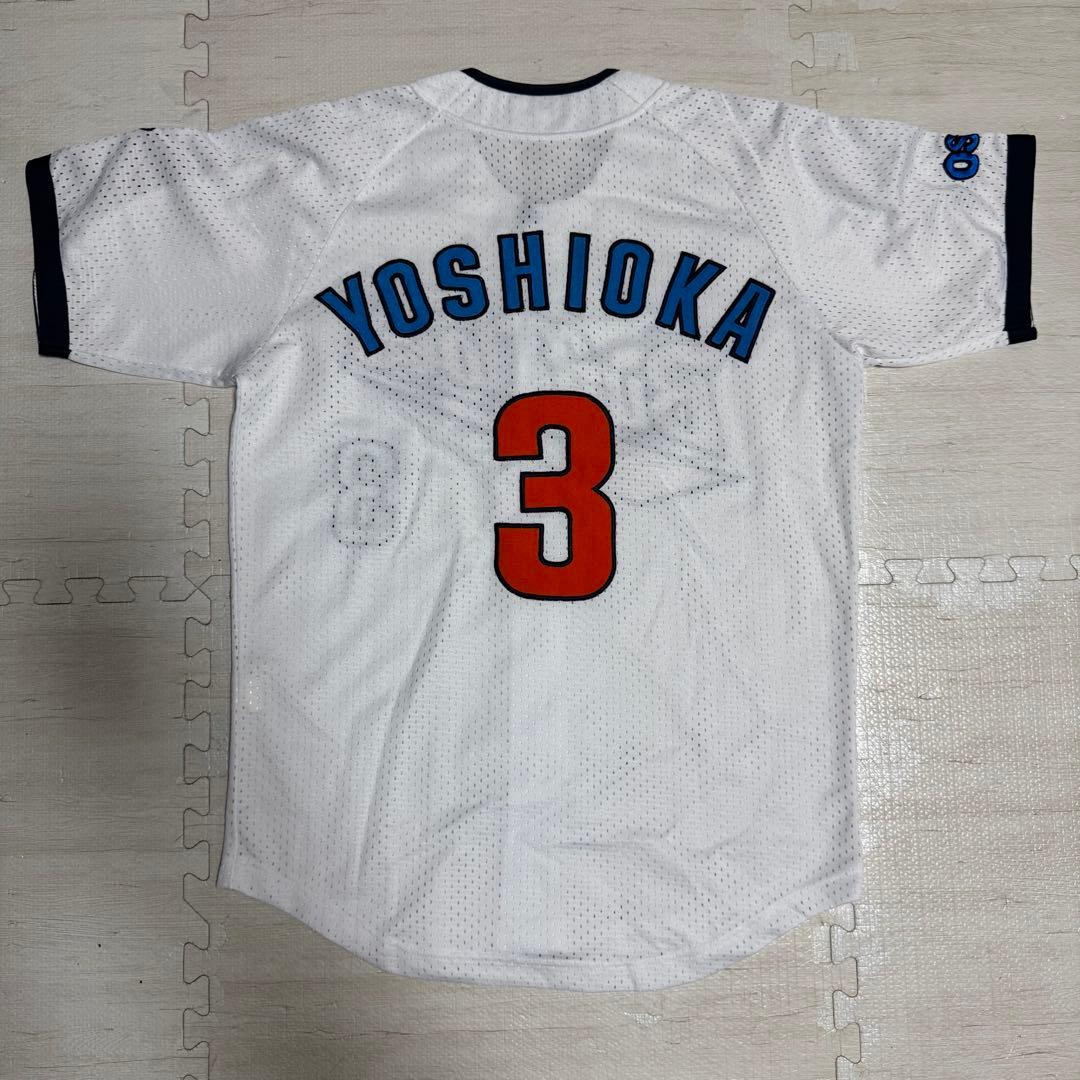 当時物 大阪近鉄バファローズ レプリカユニフォーム(ホーム)吉岡 Lサイズ