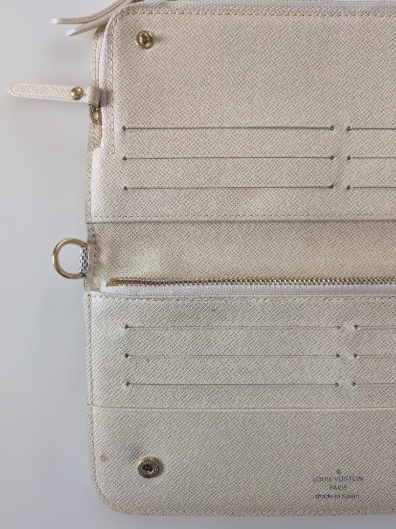 ルイヴィトン ポルトフォイユ アンソリット 長財布 ダミエアズール