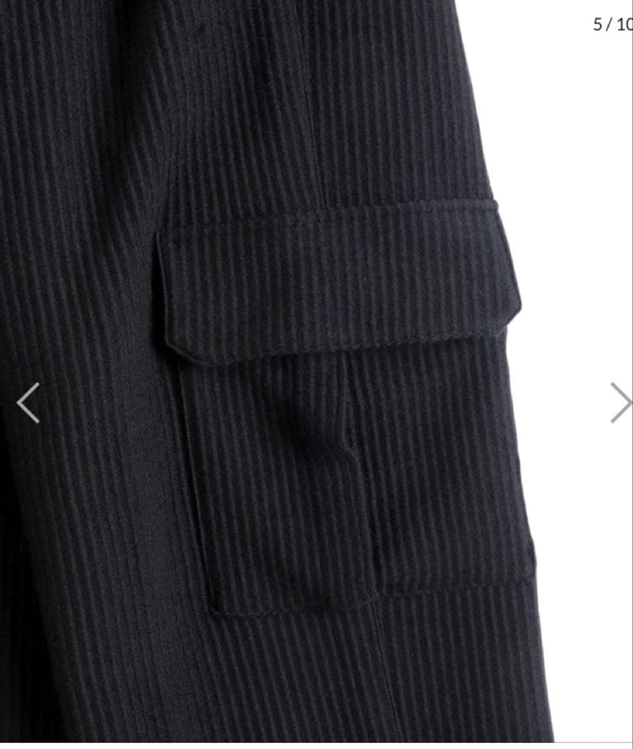 パンツ ANCELLM WOOL CORDUROY CARGO SLACKS