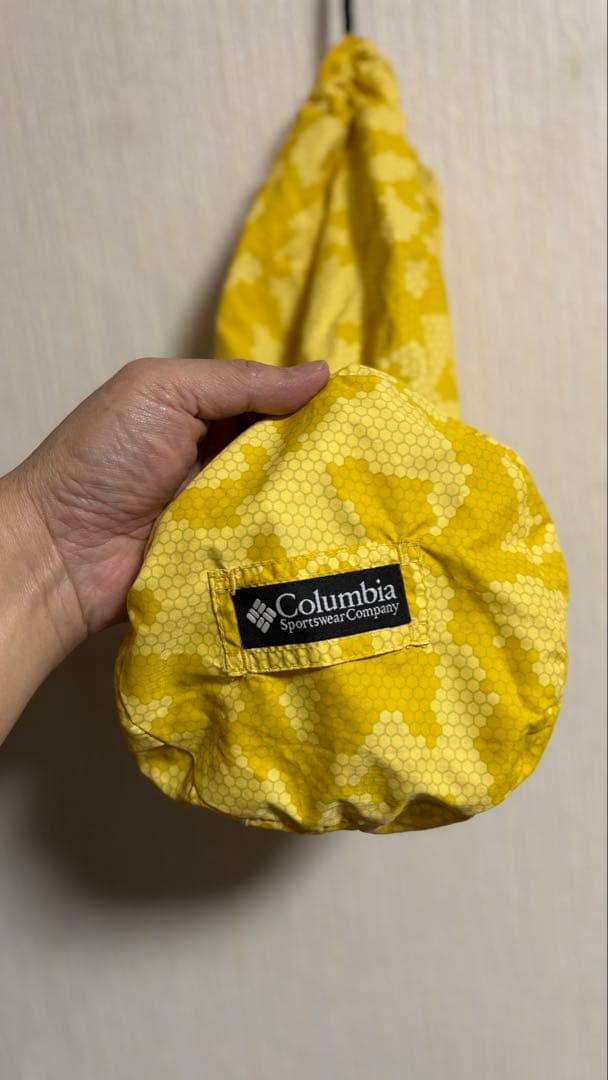 【希少】Columbia puffer jacket 黄迷彩　カモフラ
