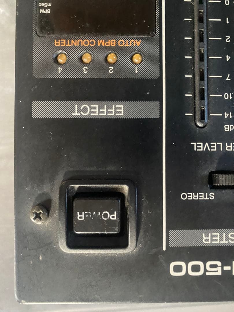 Pioneer DJM-500 DJミキサー　ジャンク