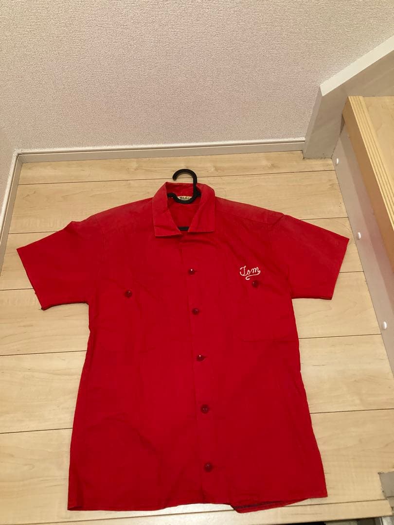 ボーリングシャツ　40s 50s weber ボウリングシャツ