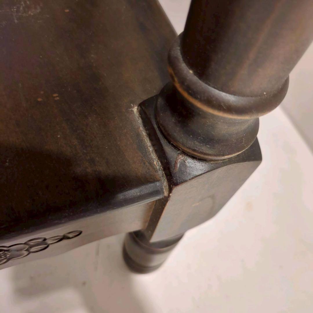 コンソールテーブル　サイドテーブル　電話台　飾り台　アンティーク　花柄